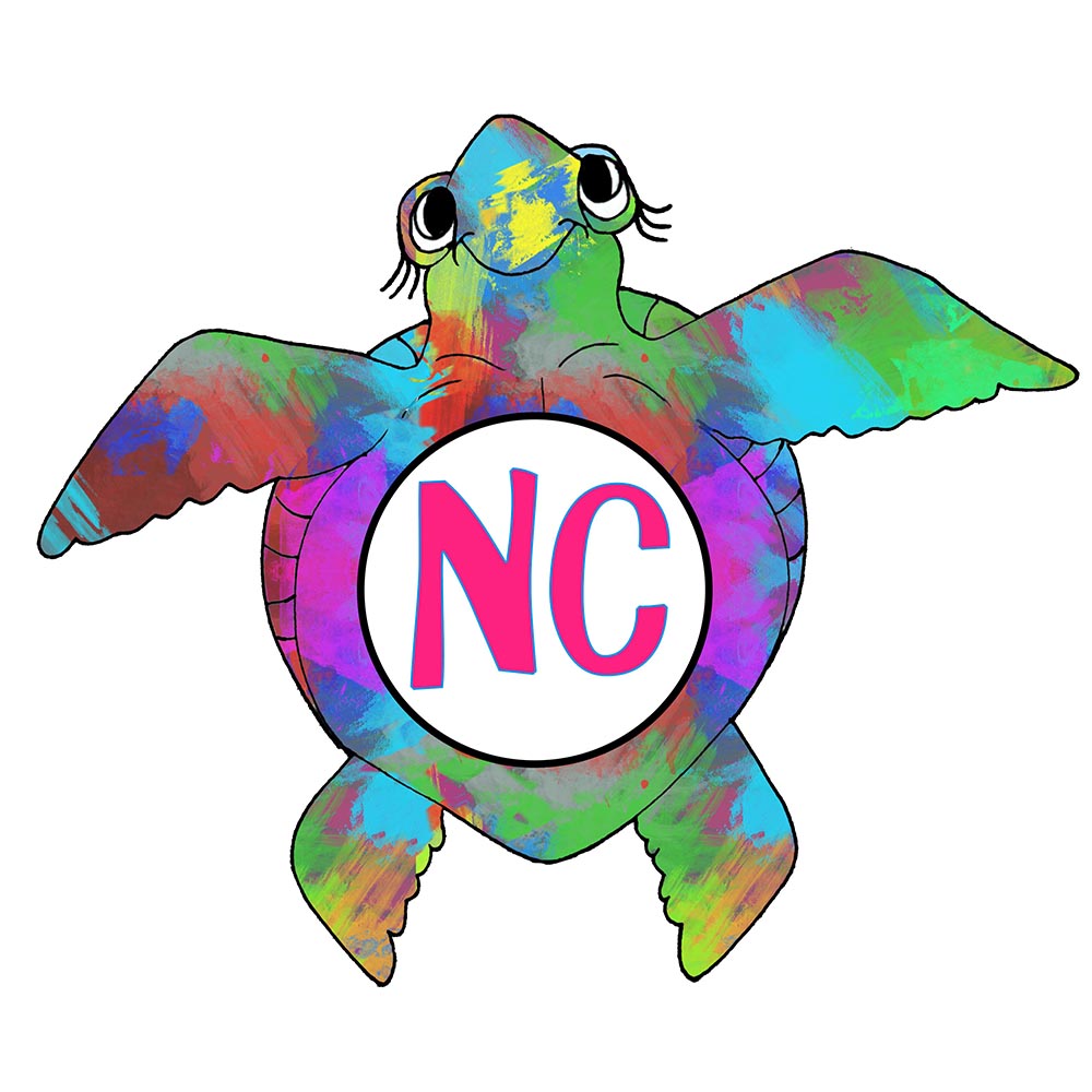 Sea Turtle - Multi Colors Decal/Sticker
