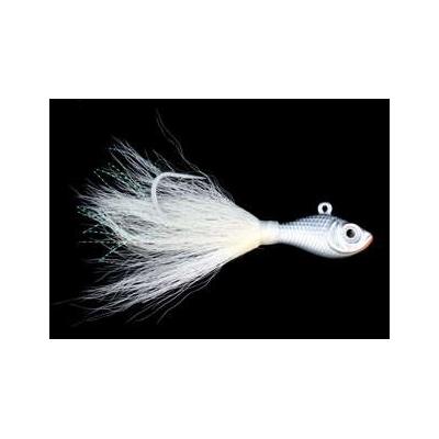 Buck Tail 6 Inch Silver And Red 3 Oz.