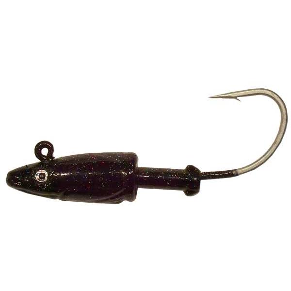 Lead Eel Head with Hook - Almost Alive Lures - Click Image to Close