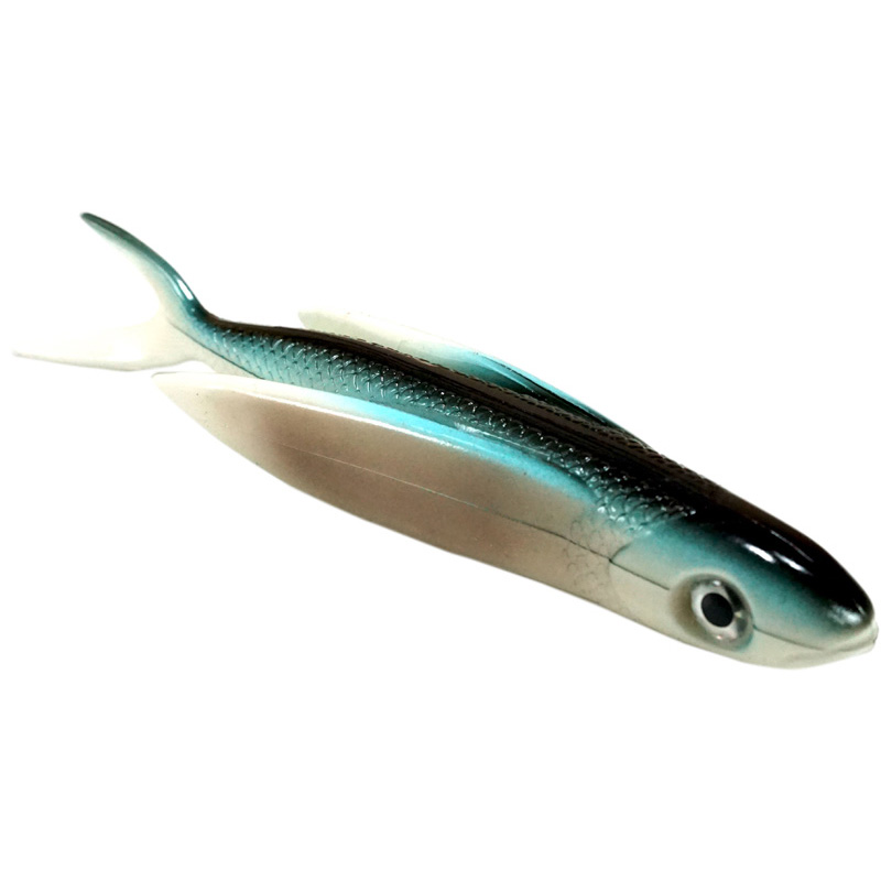 Almost Alive Lures 8.5" Soft Plastic Flying Fish with Swep - Click Image to Close