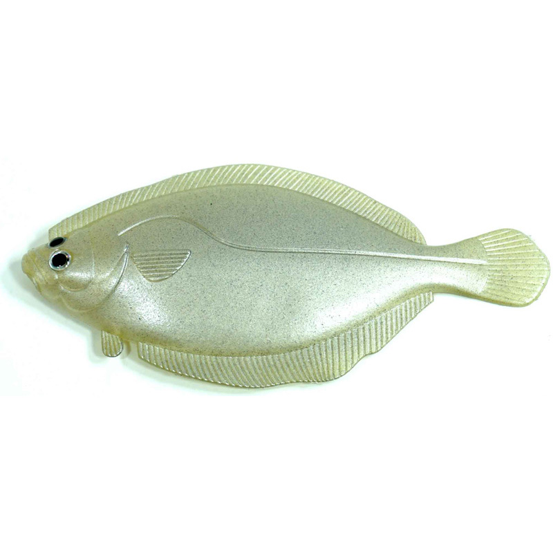 Artificial Flounder 3-3/4" Light Spotted - Almost Alive Lures - Click Image to Close