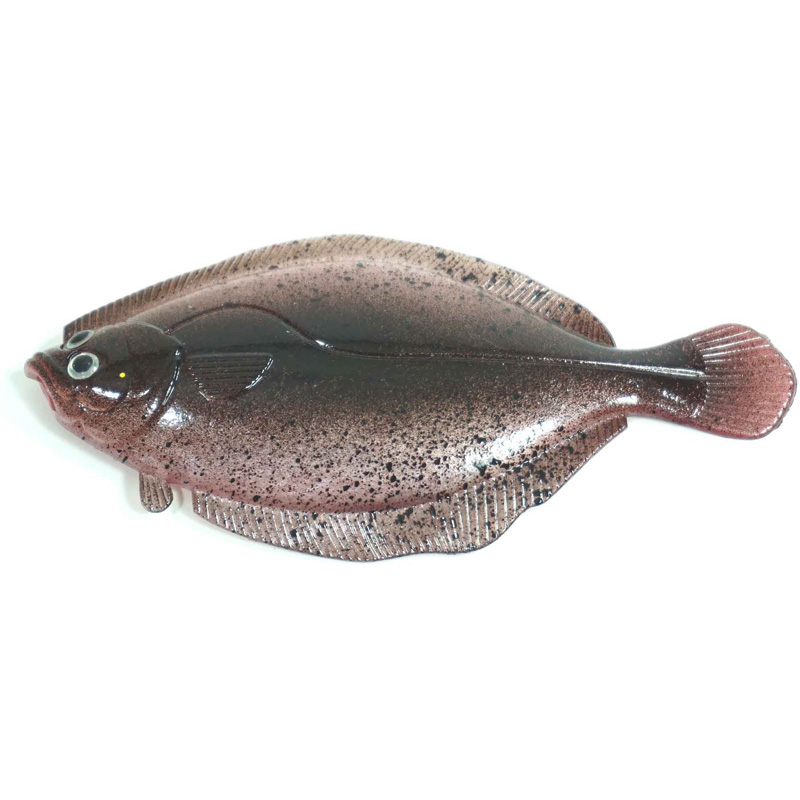 Artificial Flounder 3-3/4" Light Spotted - Almost Alive Lures - Click Image to Close