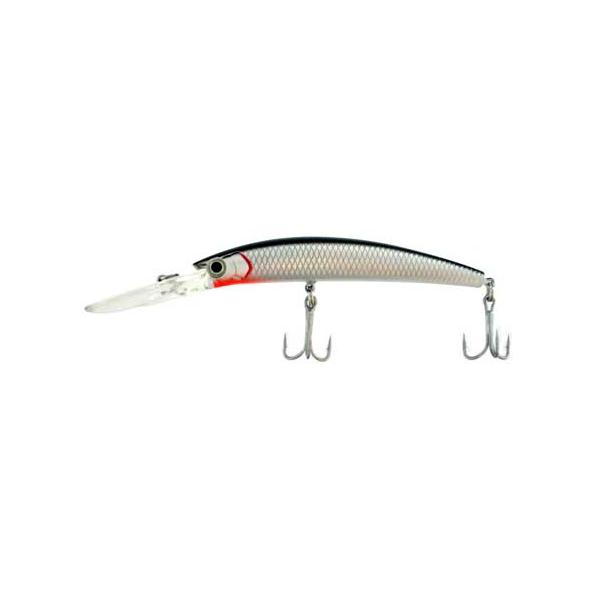 Deep Runner Hard Bait, Black And Silver - Click Image to Close