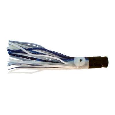 Jet Head Black Trolling Lure 5 Inch With Blue And