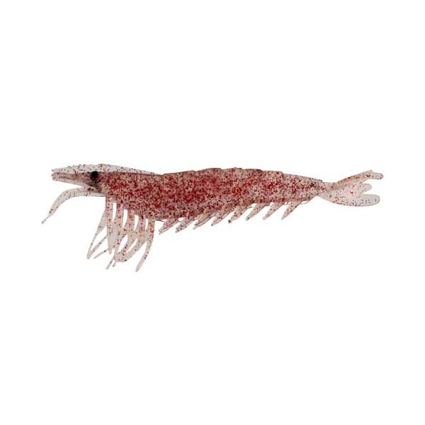 Artificial Shrimp 6" Red Flake 2 Pack - Almost Alive Lures