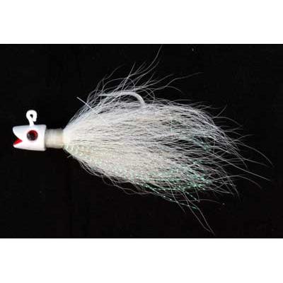 Smiley Buck Tail 4.5 Inch 3/4 Oz White - Click Image to Close