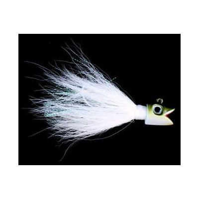 Smiley Buck Tail 6 Inch 4 Oz Green And White