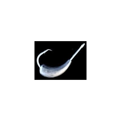 Weighted Swimbait Hook Unpainted 1.8 Oz - Click Image to Close