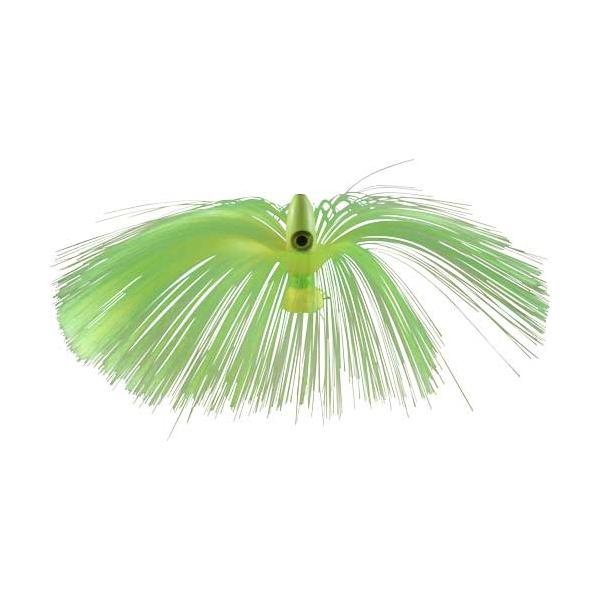 Witch Lure, Glow Bullet Head, 95g, With 7 Inch Chartreuse Hair