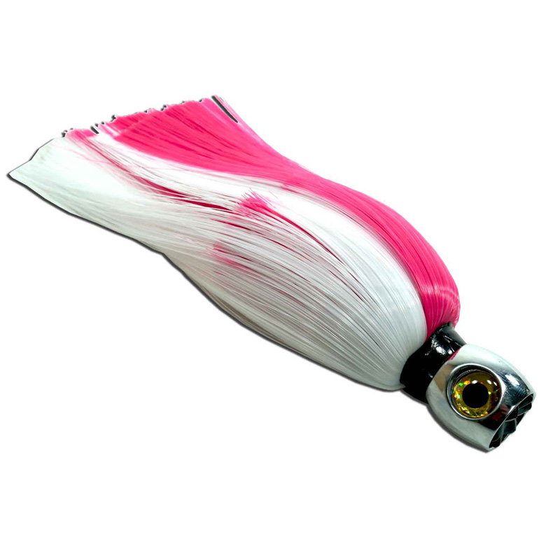 Jet Head Trolling Lure 7.5 Inch Pink/White
