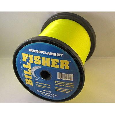 Billfisher Ss2f-20 Mono 2lb 20lb 6800yds Fl Yellow