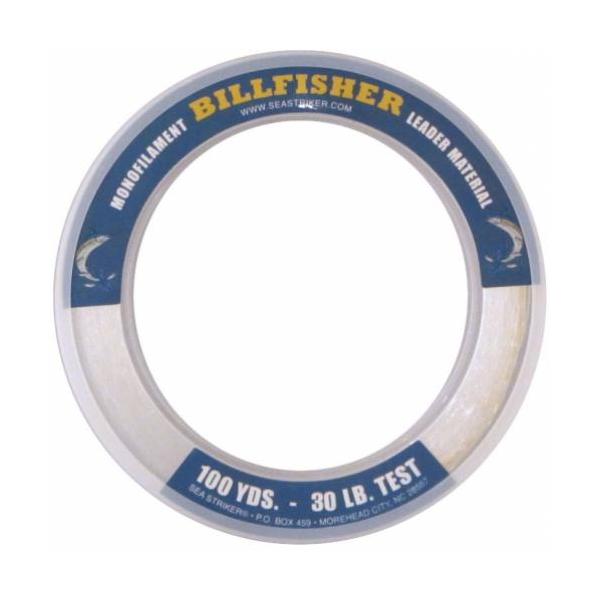 Billfisher Lb30100 Leader Bracelet 30lb 100yds Clear Mono - Click Image to Close