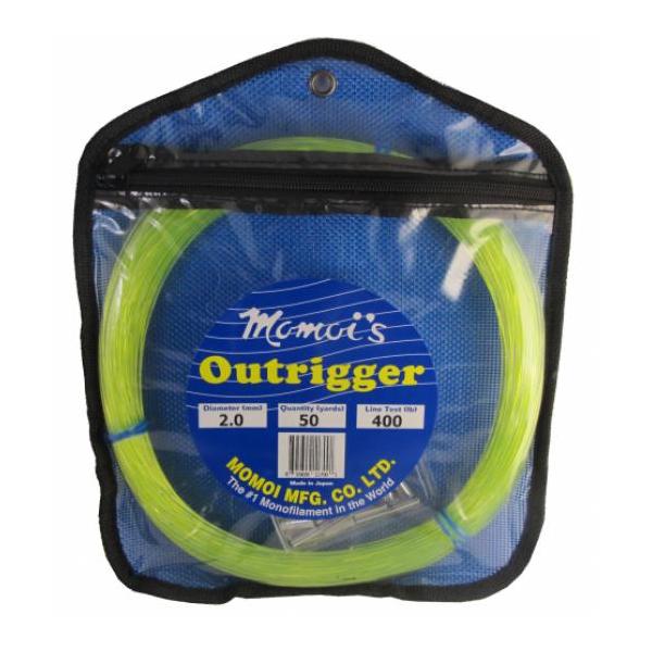 Momoi 11700 Outrigger Mono Kit 400lb Fl Yellow W/silverlock Slee