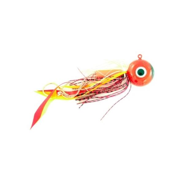 Vertical Jig with Assist Hook Red/Black 1.3 ounce - Almost Alive
