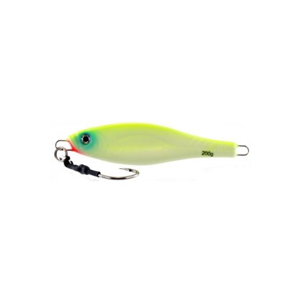 Vertical Jig Tabit Glow 7 ounce - Almost Alive Lures - Click Image to Close