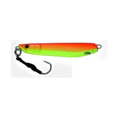Vertical Jig Sarin Orange/Chartreuse 4.4 ounce - Almost Alive Lu