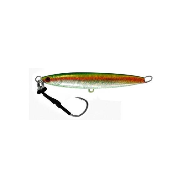 Vertical Jig Arm Green/Gold/Flash 7 ounce - Almost Alive Lures