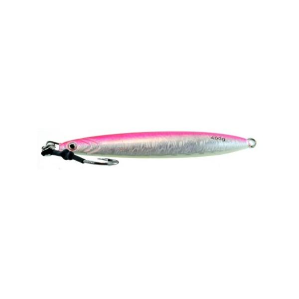 Vertical Jig Arm Pink/Flash 14 ounce - Almost Alive Lures