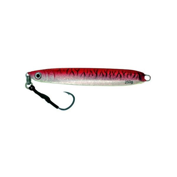 Vertical Jig Etamin Red/Flash 8.8 ounce - Almost Alive Lures