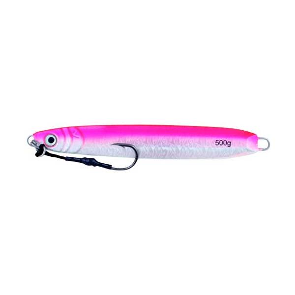 Vertical Jig Etamin Pink/Flash 17.5 ounce - Almost Alive Lures