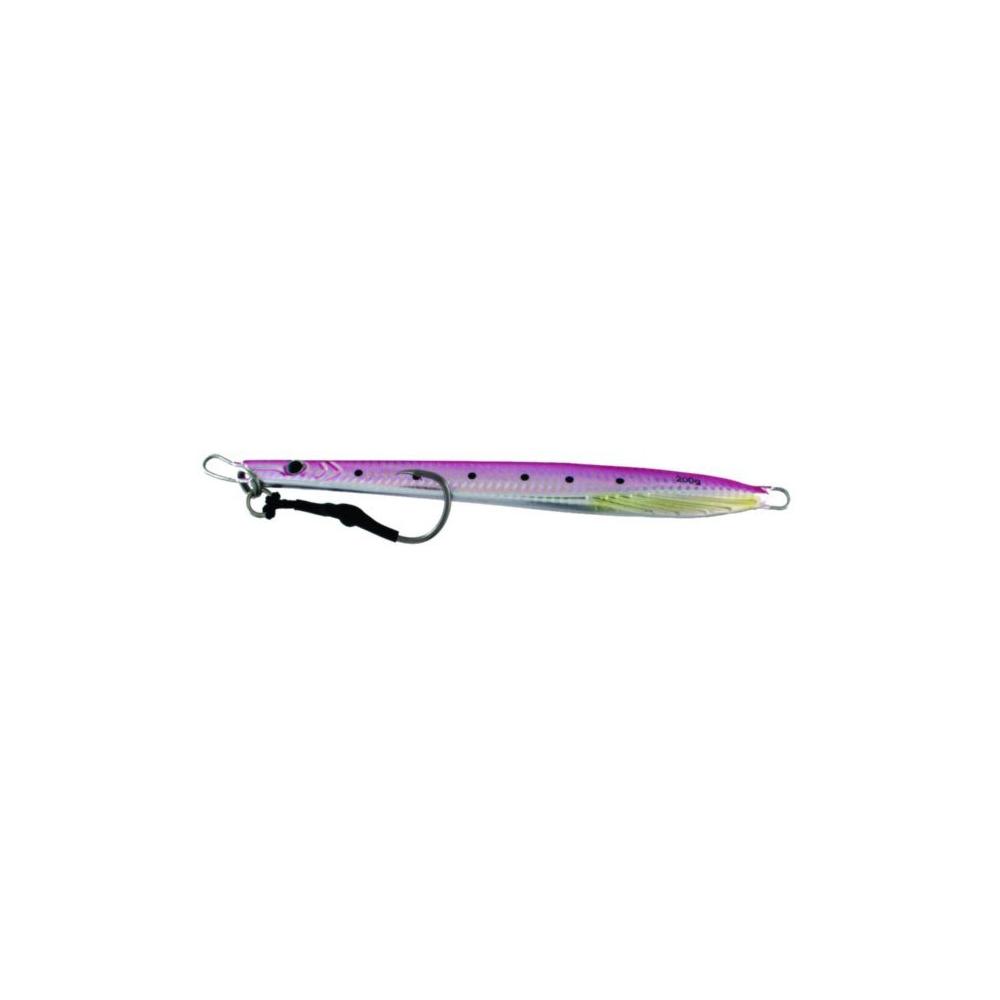 Vertical Jig Cursa II Purple/Silver Flash 7 ounce - Almost Alive - Click Image to Close