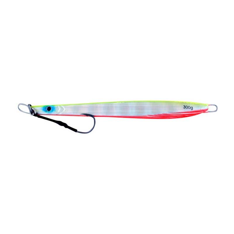 Vertical Jig Cursa II Chartreuse/Silver Flash 10.5 ounce - Almos - Click Image to Close