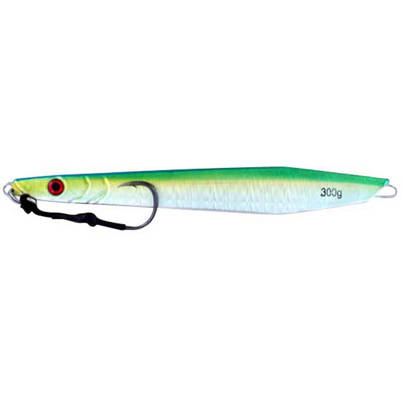 Vertical Jig Sabik Green/Silver Flash 10.5 ounce - Almost Alive - Click Image to Close