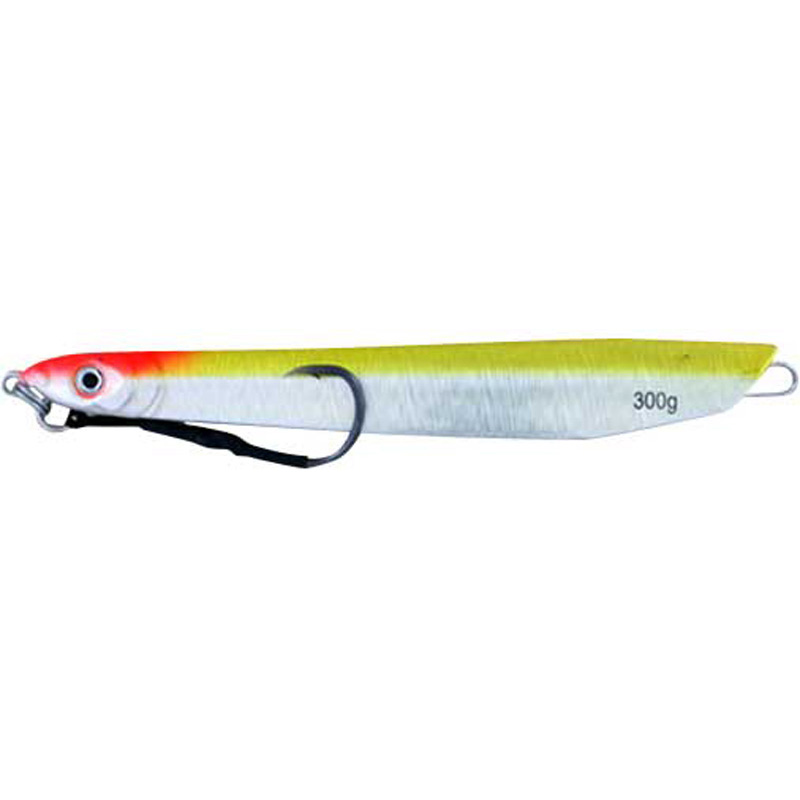 Vertical Jig Merak Yellow/Silver Flash 10.5 ounce - Almost Alive