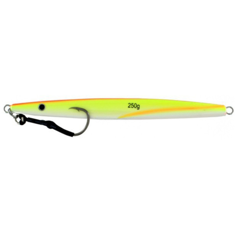 Vertical Jig Orange/Yellow 8.5 ounce - Almost Alive Lures