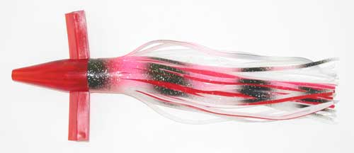 Sparrow Trolling Lure With Squid Skirt 9 Inch - Click Image to Close