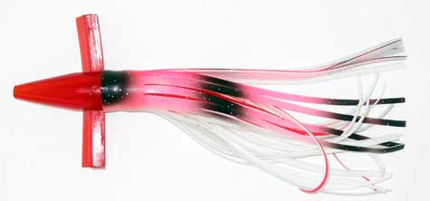 Sparrow Trolling Lure With Squid Skirt   7 Inch