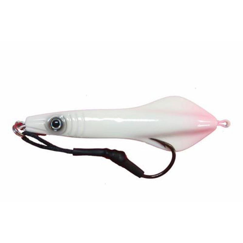 "sammie" Jig Style 4 Holographic One Side/painted With Pink Tip - Click Image to Close