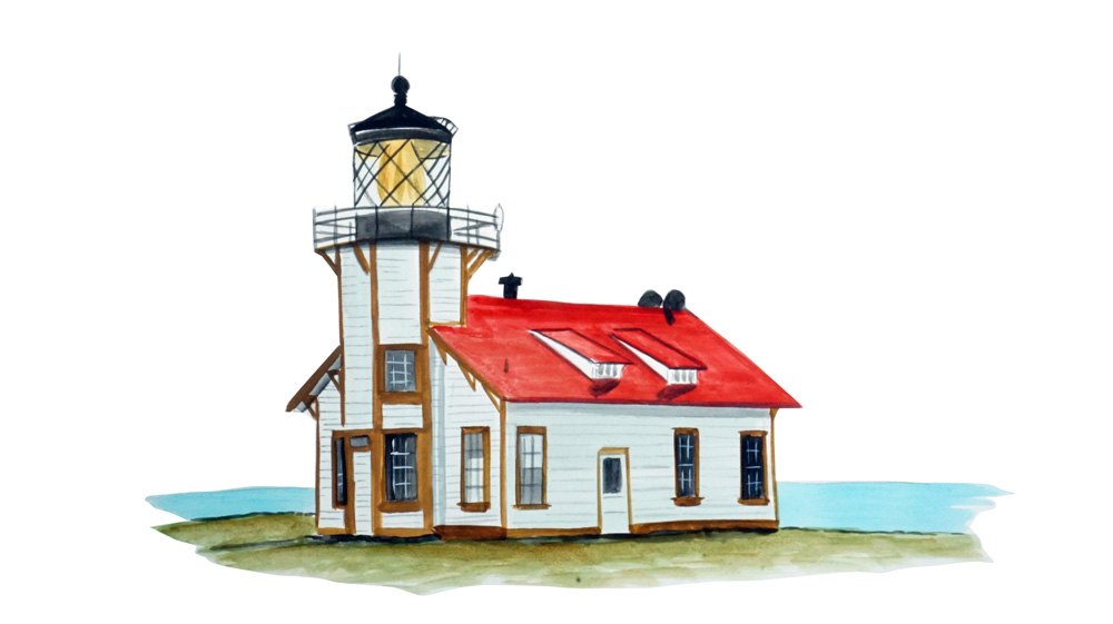 Point Cabrillo Lighthouse Decal/Sticker