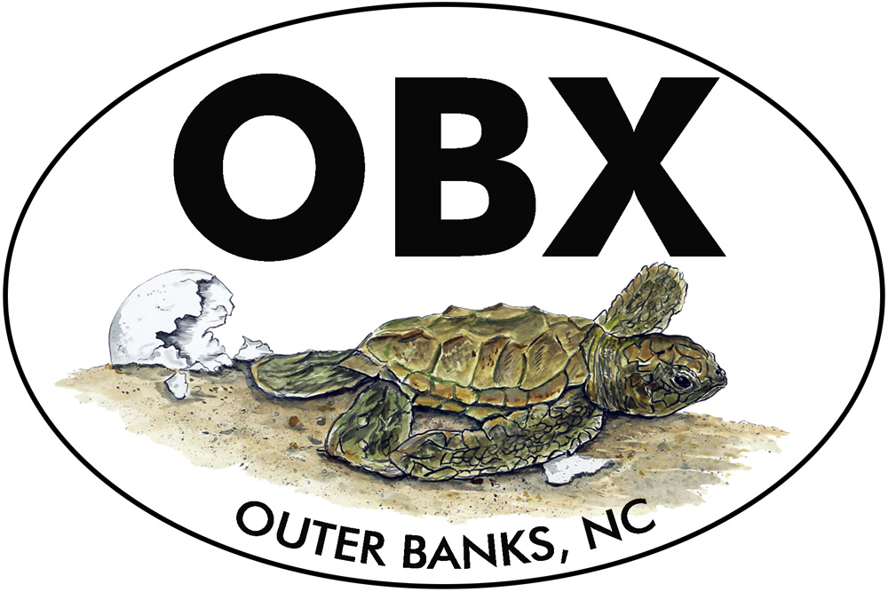 OBX - Outer Banks - Hatchling Decal/Sticker