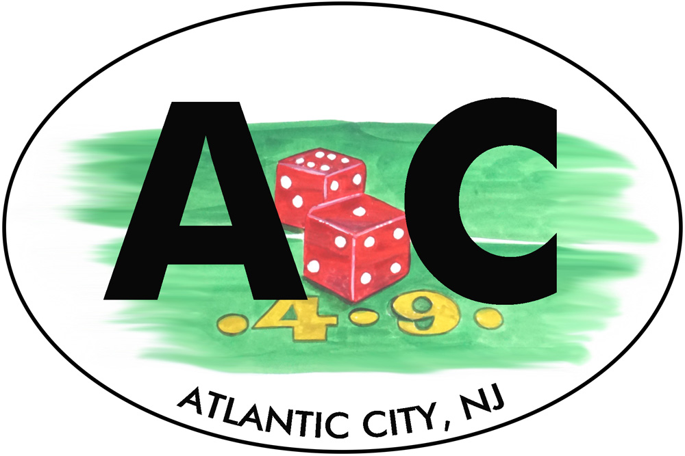 AC - Atlantic City Casino Decal/Sticker