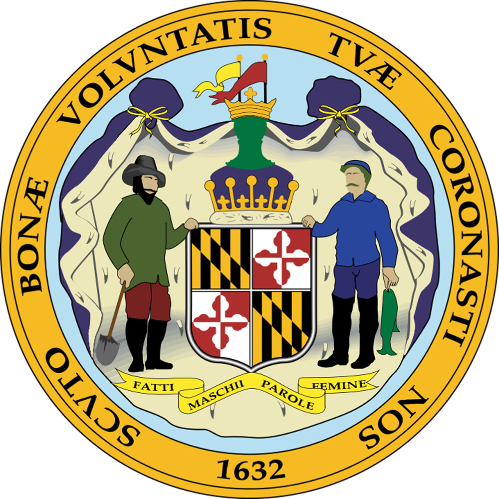 State Seal of Maryland Decal/Sticker