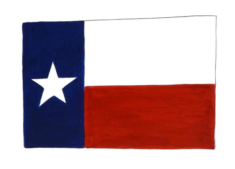 TEXAS STATE FLAG Decal/Sticker