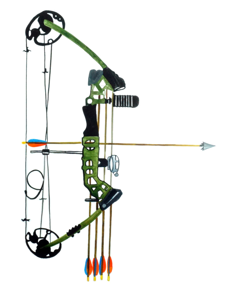 Compound Bow Decal/Sticker