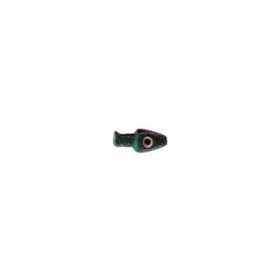Witch Head 4g Green Black Lure Head - Click Image to Close