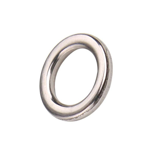 Owner 5195-756 Solid Unbreakable Ring 8Pk Sz7.5 450Lb Stainless