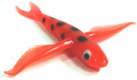 Flying Fish Red/Black Dot 8.5" - Almost Alive Lures