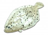 Artificial Flounder 3-3/4" White Spotted - Almost Alive Lures