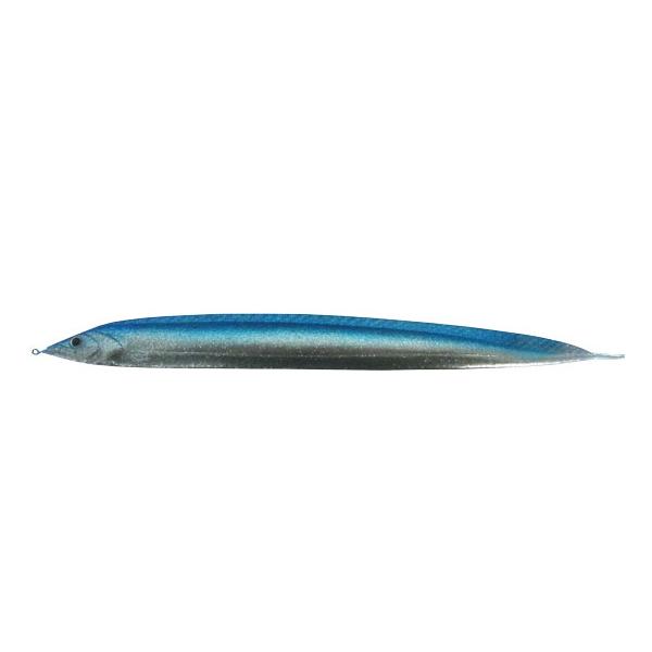 Almost Alive 12" Soft Ribbonfish Lure Blue Silver Spring - Click Image to Close