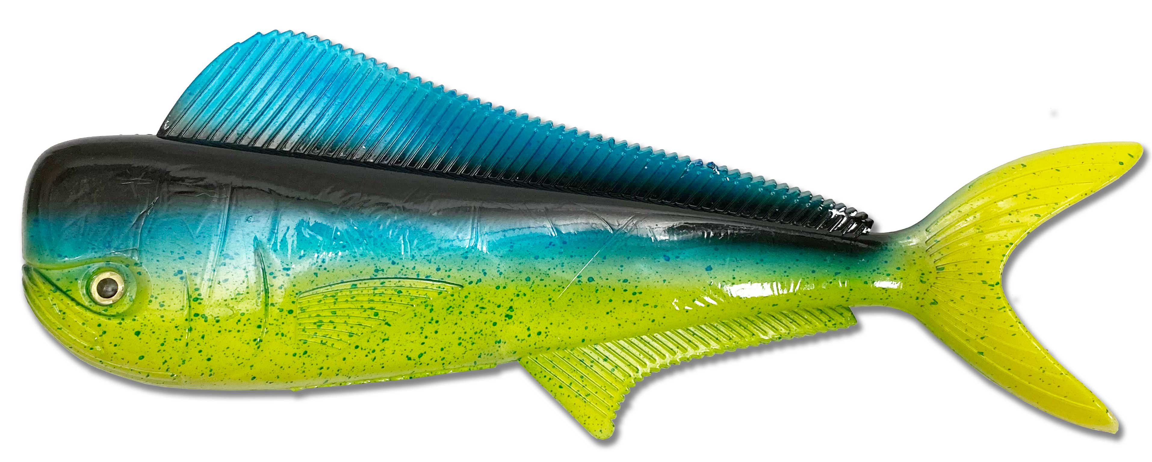 Artificial Mahi 12" Blue/Green/Yellow - Almost Alive Lures