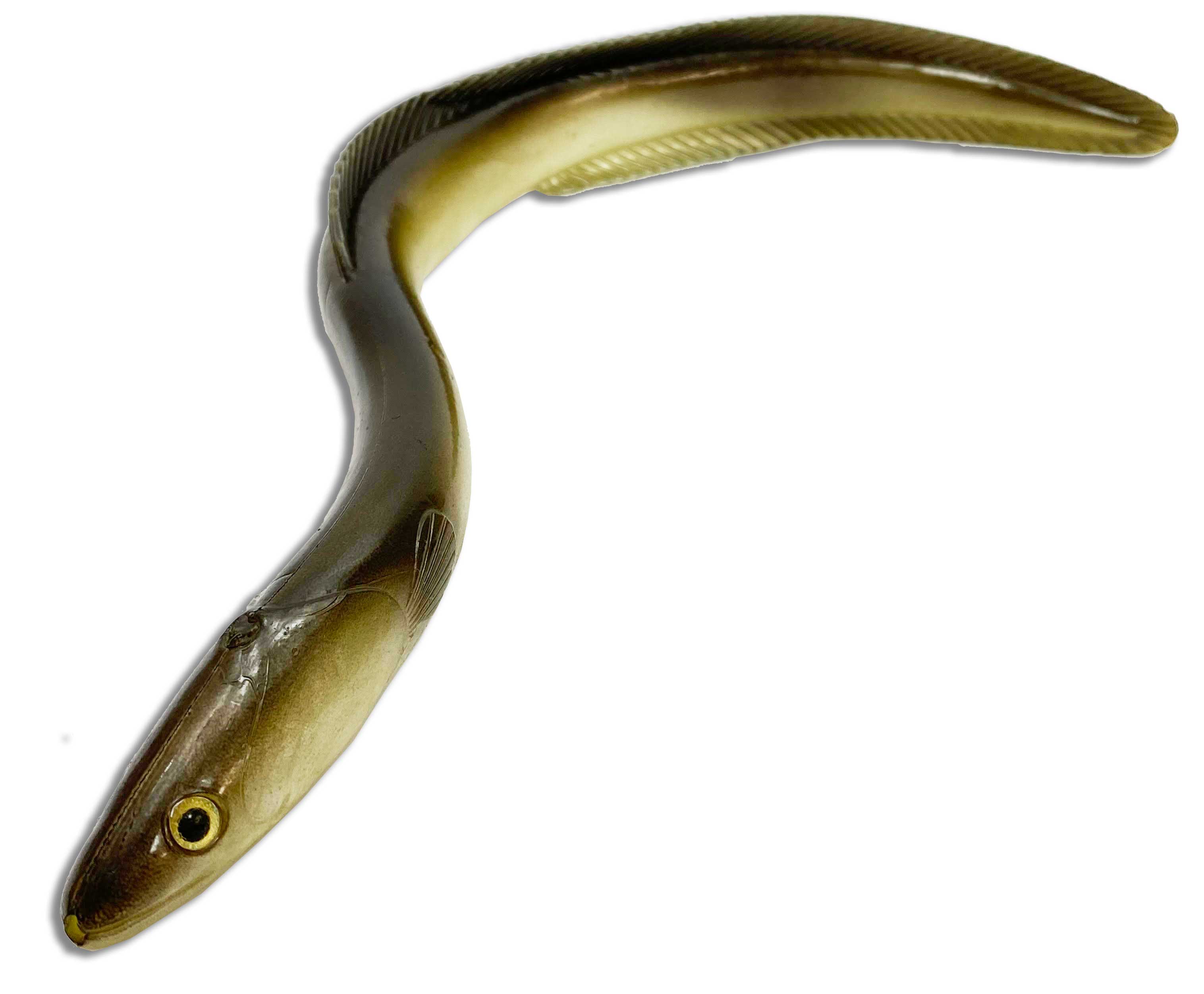 Artificial Eel 15" Natural Eel Color - Almost Alive Lures - Click Image to Close