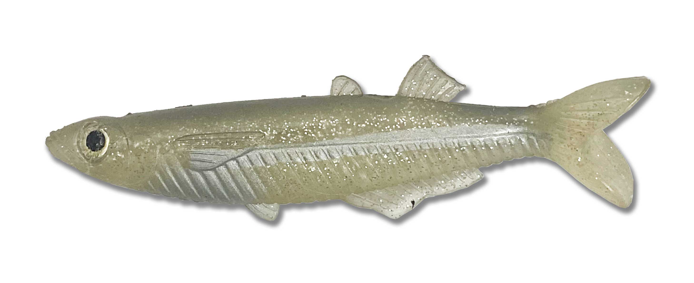 Almost Alive 3.25 Soft Glass Minnow Lures 5 Pack Natural Artificial Glass Minnow  Silver Flake 3.25 5 Pack [AAGM350] - $3.63 : Almost Alive Lures, The best  there ever was.