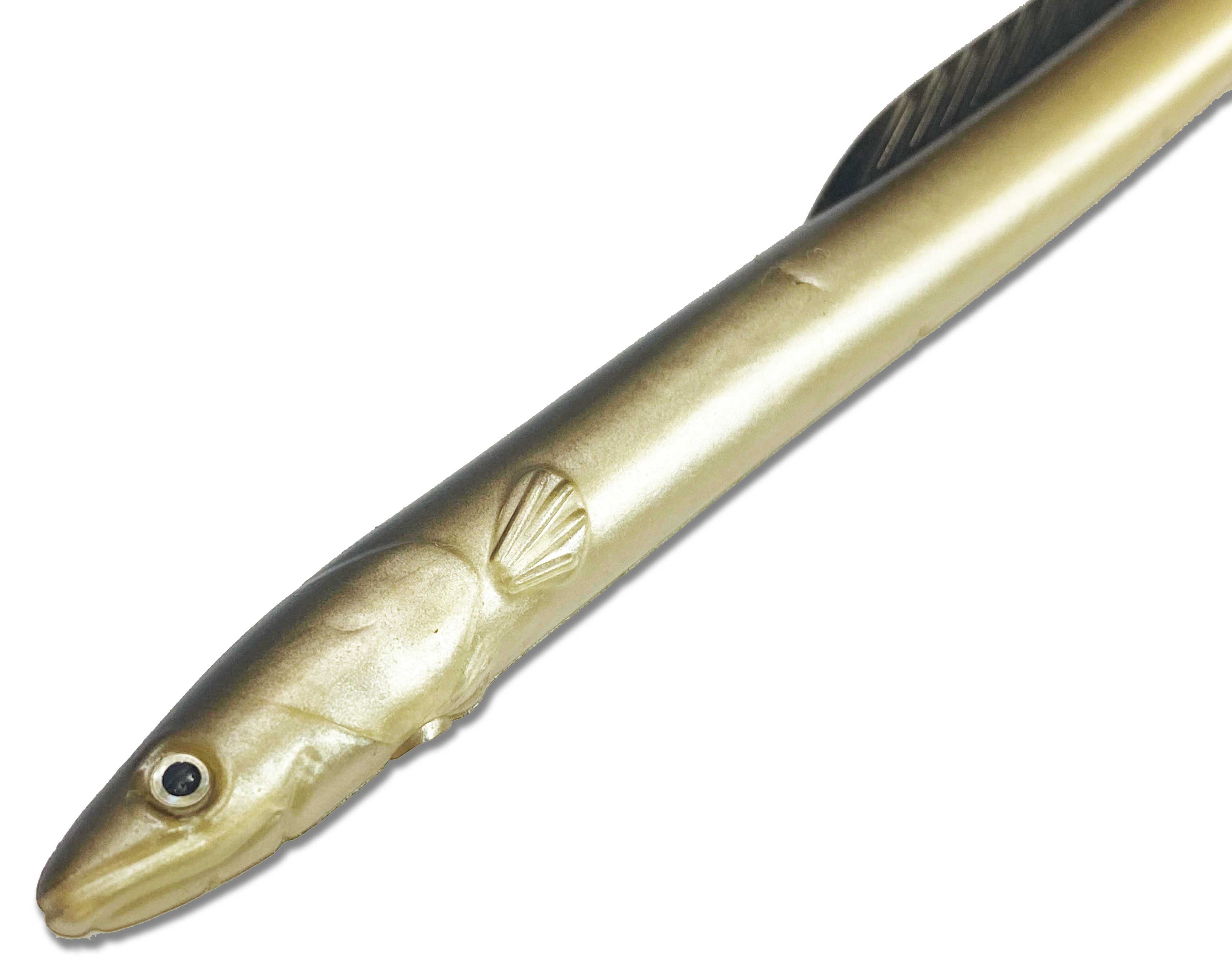 Artificial Eel 8" Natural Eel Color 4 Pack - Almost Alive Lures - Click Image to Close