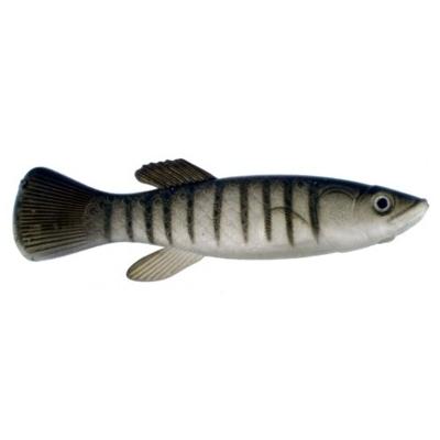 Artificial Mud Minnow 4" Vertical Stripe 2 Pack - Almost Alive L - Click Image to Close