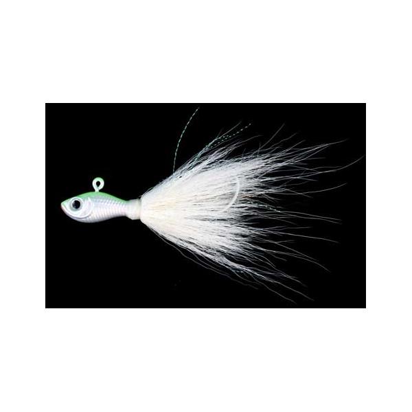 Buck Tail 5.5 Inch Chartreuse And Silver 2 Oz. - Click Image to Close
