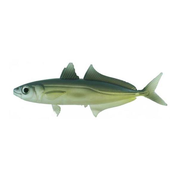 Artificial Cigar Minnow 6" Natural 2 Pack - Almost Alive Lures - Click Image to Close